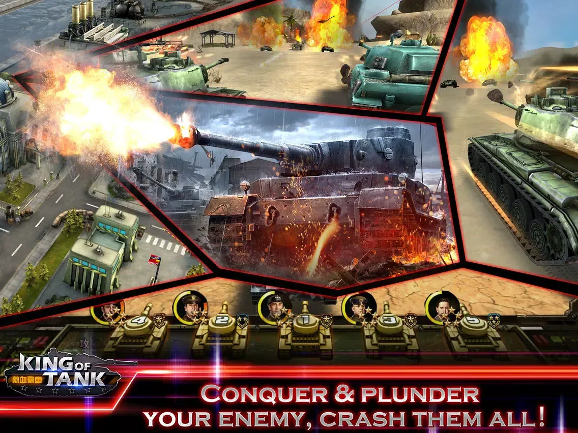Скриншоты King of Tank: Classic SLG Game iPad 