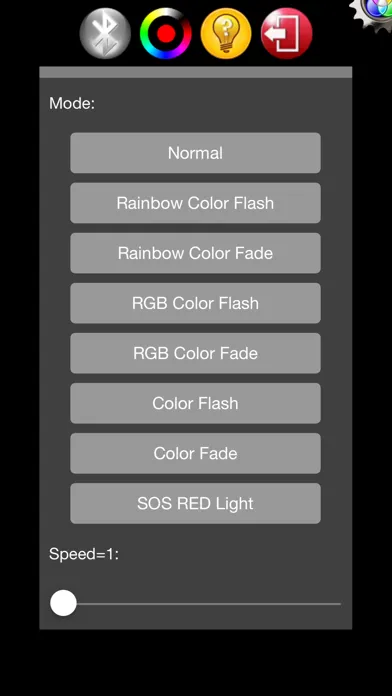 Capturas de pantalla de LEDCootrollBLE