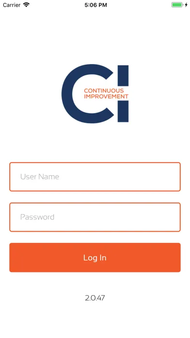 ภาพหน้าจอของ Continuous Improvement