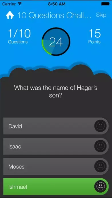 Capturas de pantalla de KJV Bible Quiz