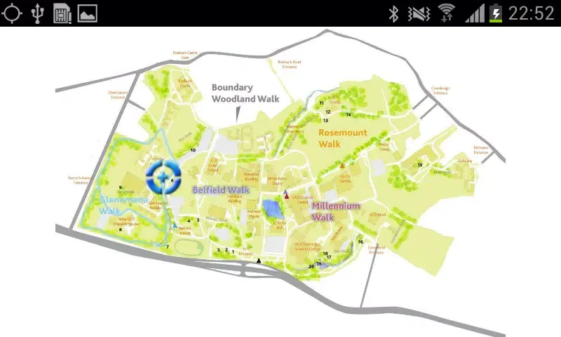 UCD Woodland Walks Screenshots