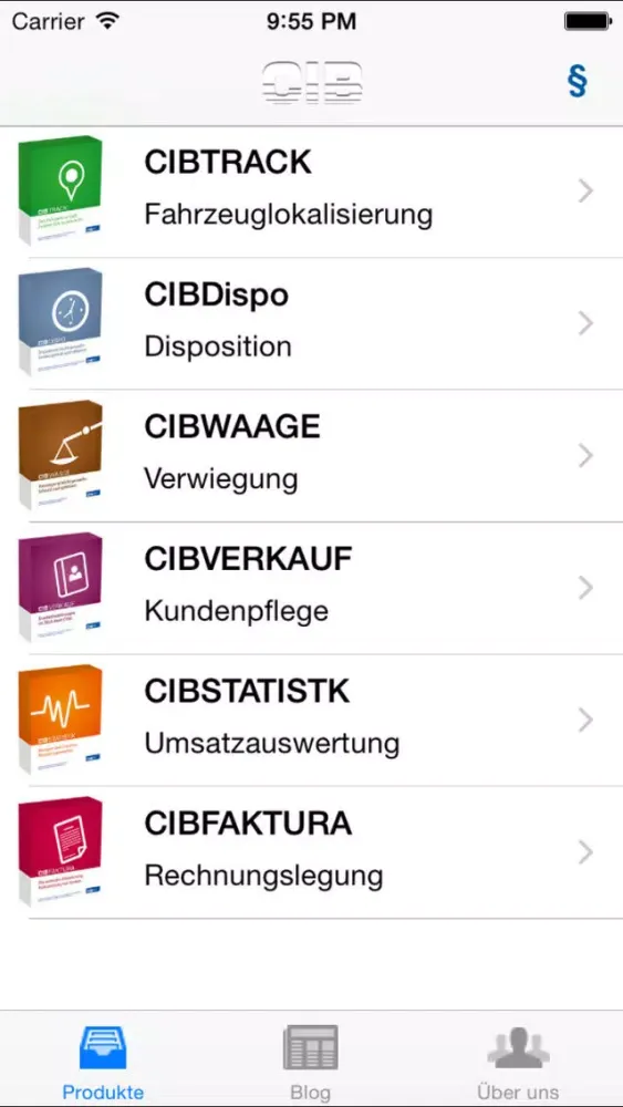CIBApp - Die App des Computer Institut Bamberg स्क्रीनशॉट