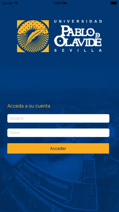 Servicios Personales UPO Screenshots