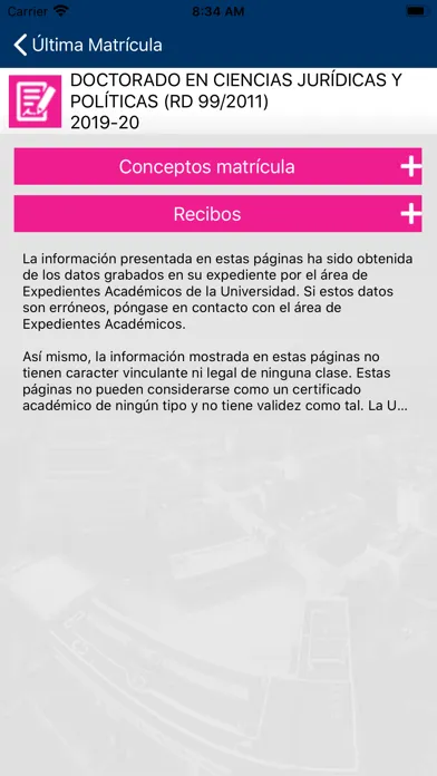 Servicios Personales UPO Screenshots