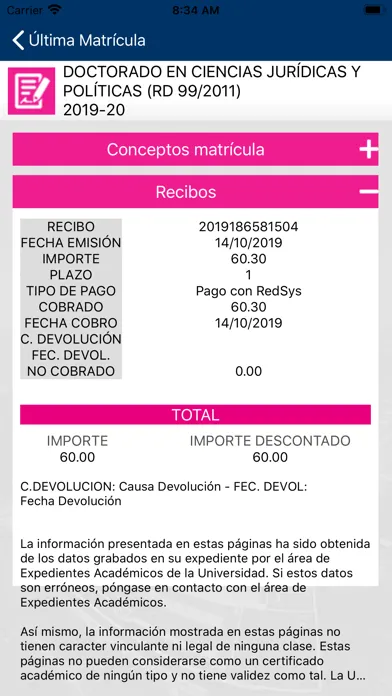 Servicios Personales UPO Screenshots