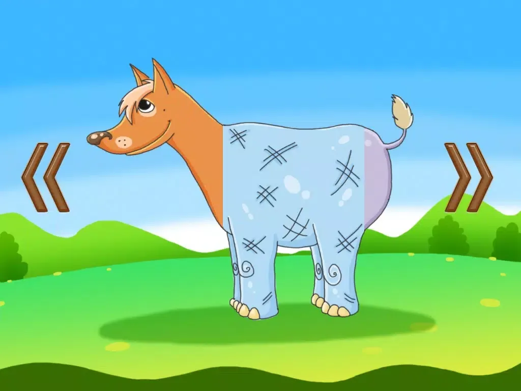 Capturas de tela do Rotating Animal Puzzles iPad 