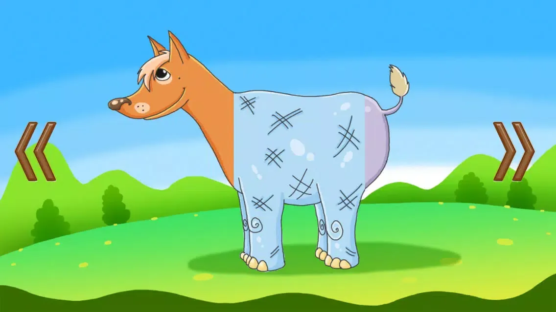 Capturas de tela do Rotating Animal Puzzles