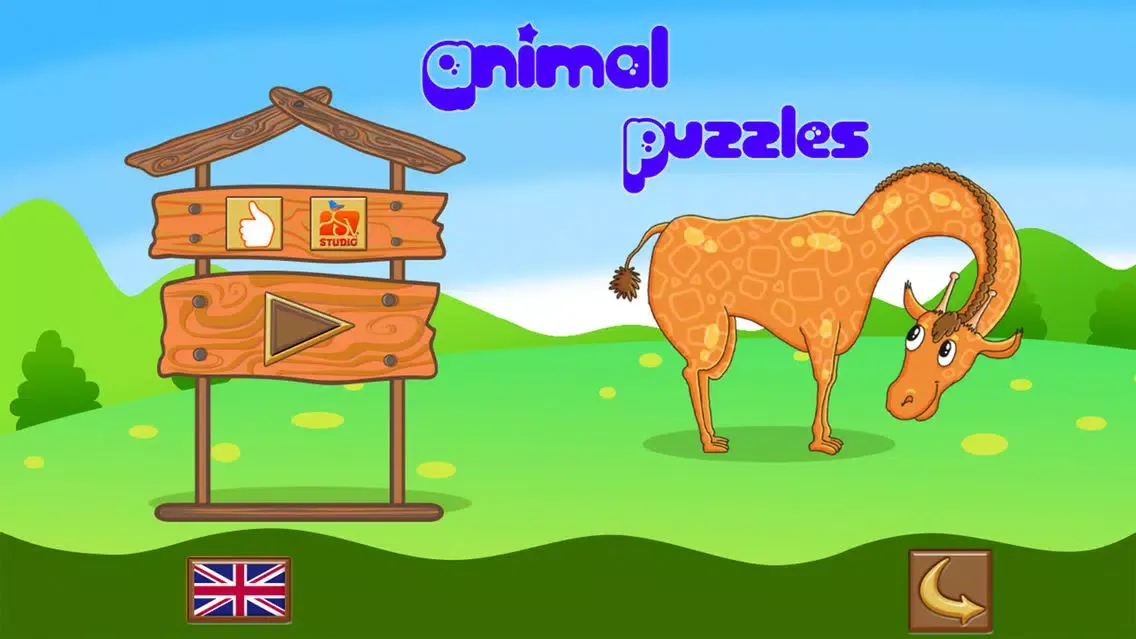 Capturas de tela do Rotating Animal Puzzles