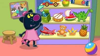 Funny Shop Hippo shopping game سکرین شاٹس