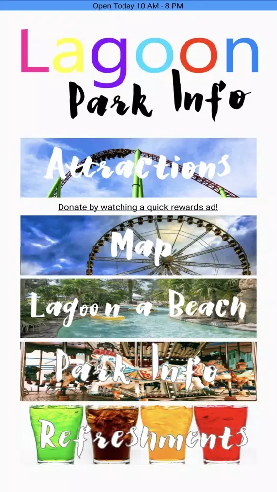 Captures d'écran de Lagoon Park Info