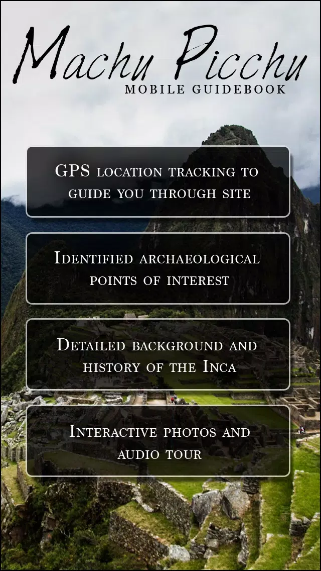 Dr. Jones Guide: Machu Picchu應用截圖