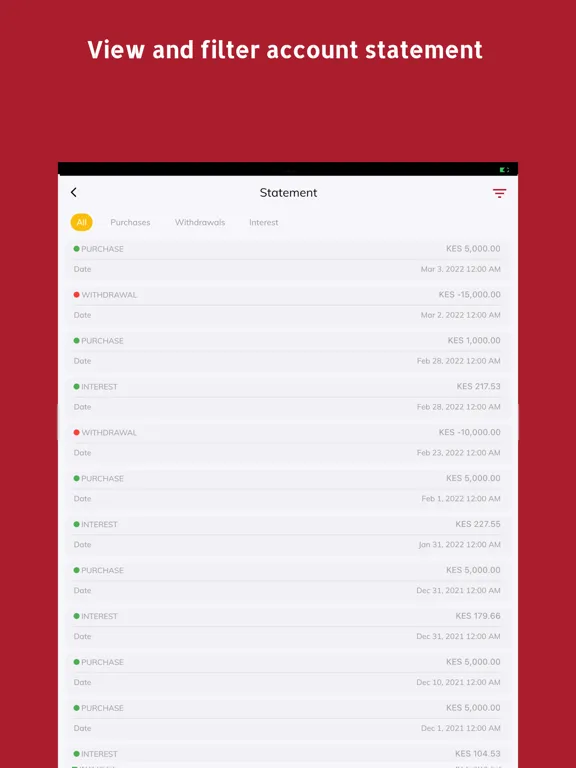 CIC Asset iPad  Screenshots