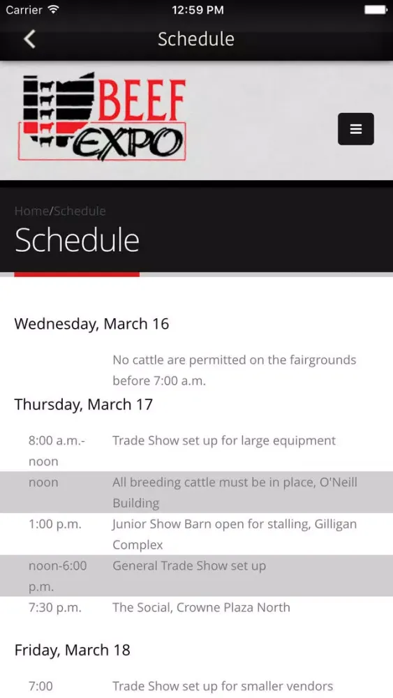 Ohio Beef Expo স্ক্রিনশট