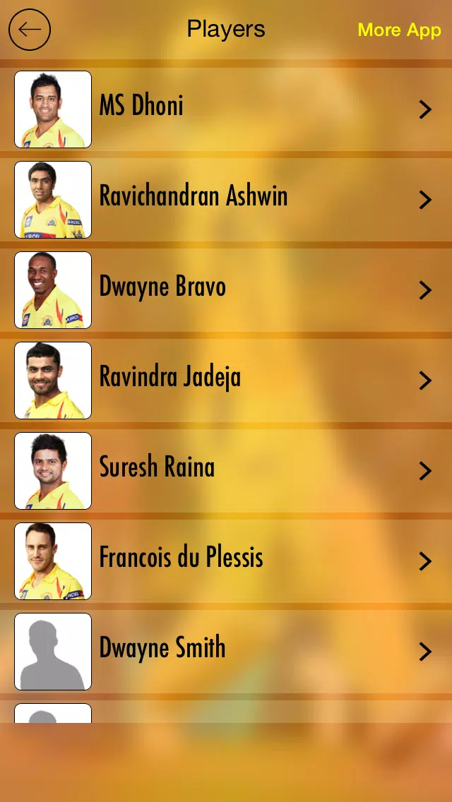Chennai Super Kings IPL-2014應用截圖