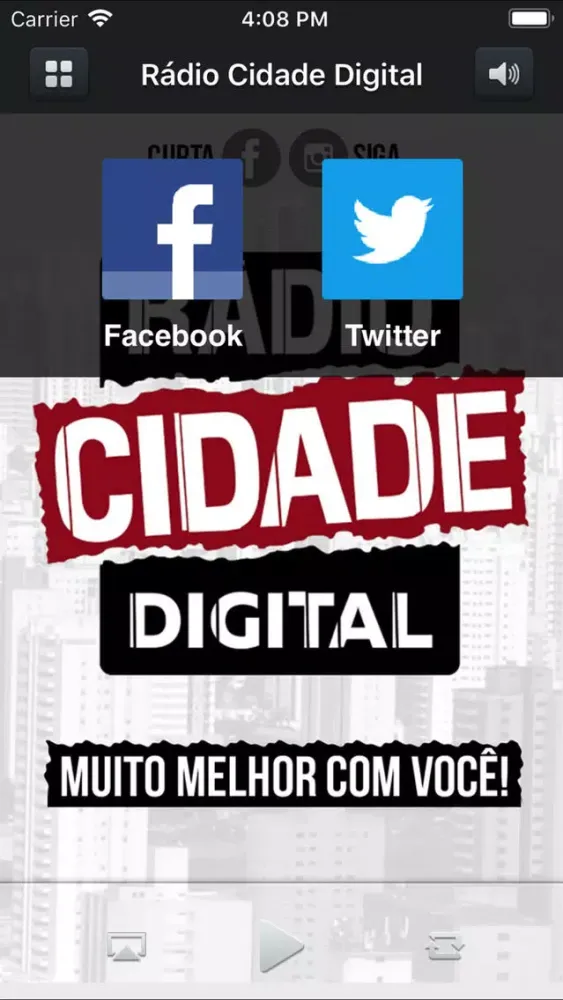 Rádio Cidade Digital スクリーンショット