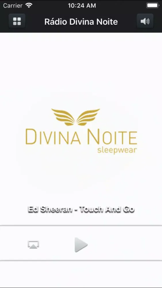 ภาพหน้าจอของ Rádio Divina Noite