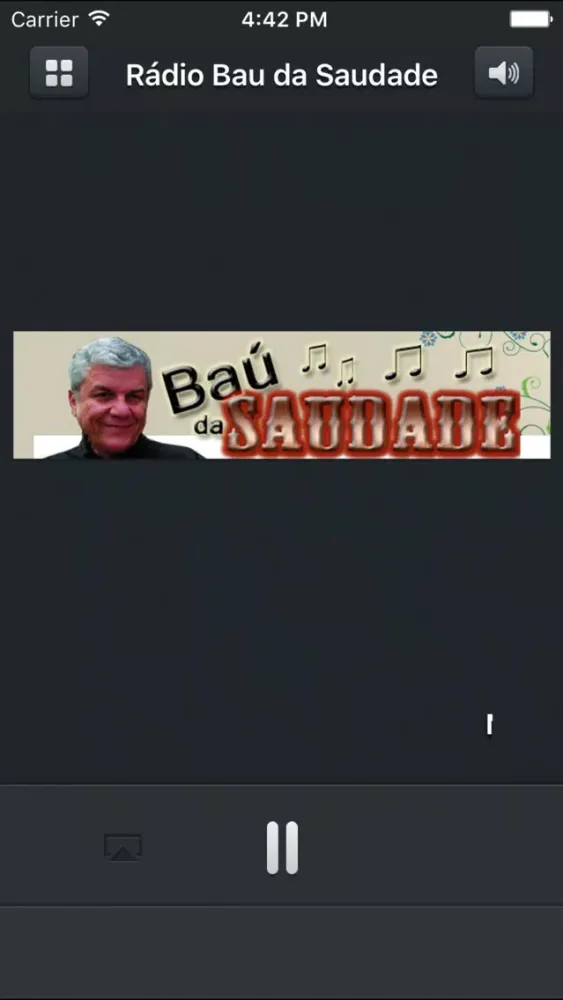 Capturas de pantalla de Rádio Bau da Saudade