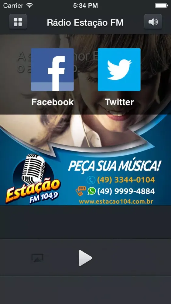Rádio Estação FM应用截图