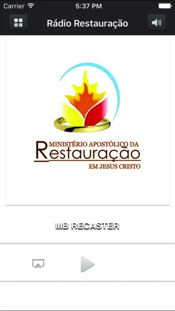 Captures d'écran de Rádio Igreja da Restauração