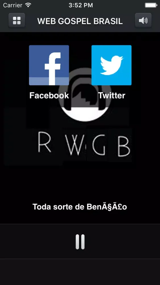 Rádio Web Gospel Brasil應用截圖