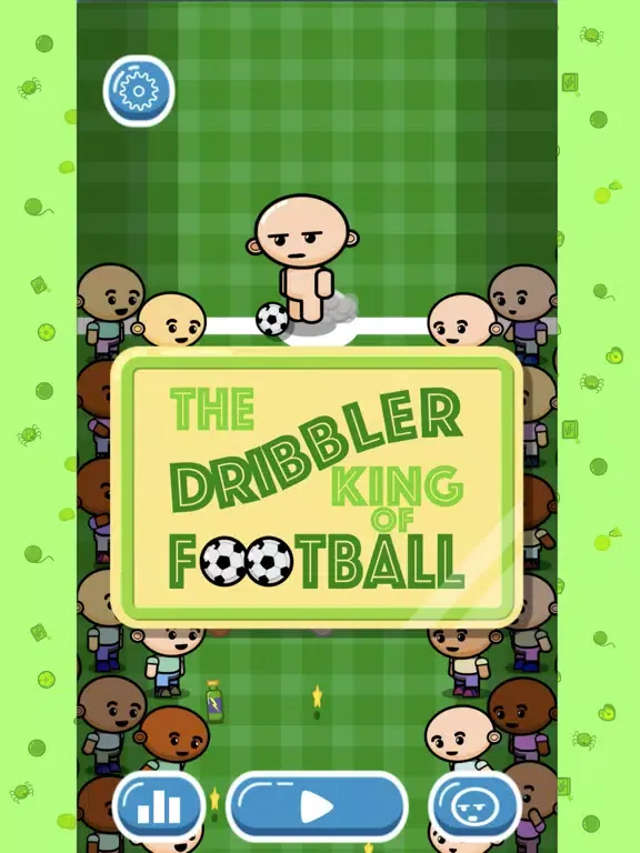 Tangkapan layar The Dribbler king of football iPad 