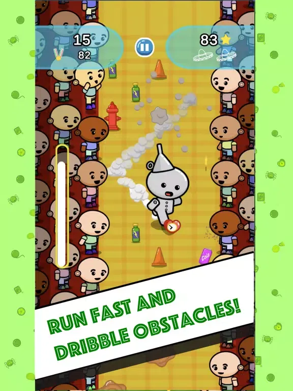 Tangkapan layar The Dribbler king of football iPad 