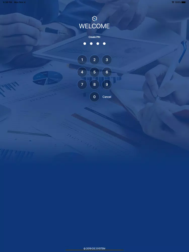CIC System iPad  Screenshots