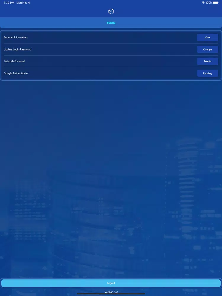 CIC System iPad  Screenshots