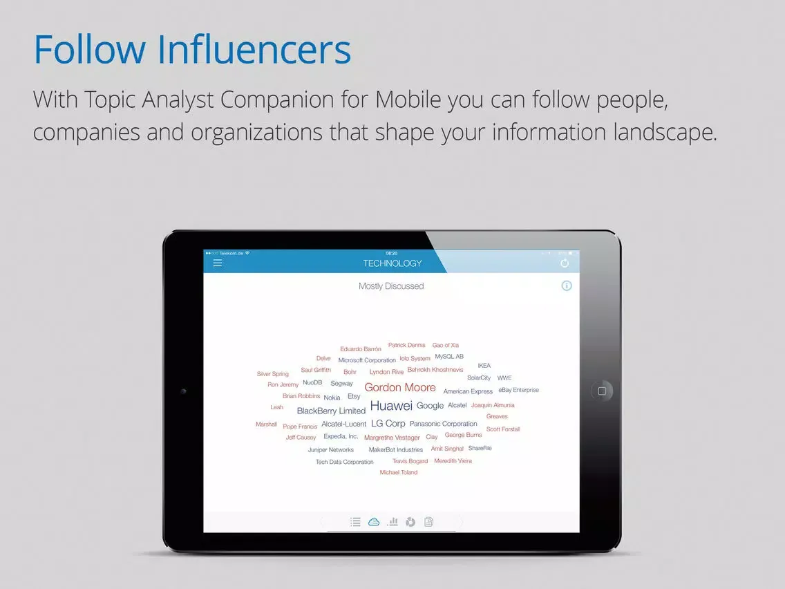 Скриншоты Topic Analyst Companion for Mobile iPad 
