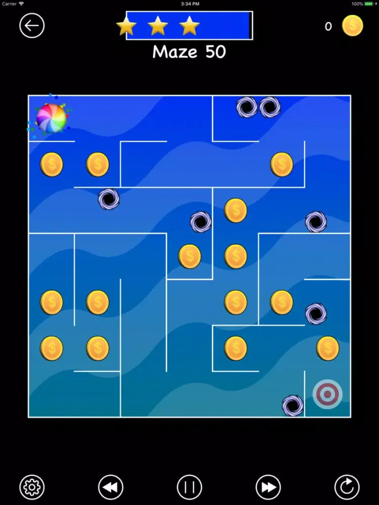 Tangkapan layar Maze Game Ultimate iPad 