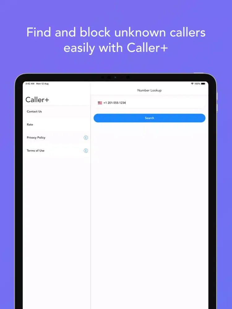 Скриншоты Number Finder: Caller+ iPad 