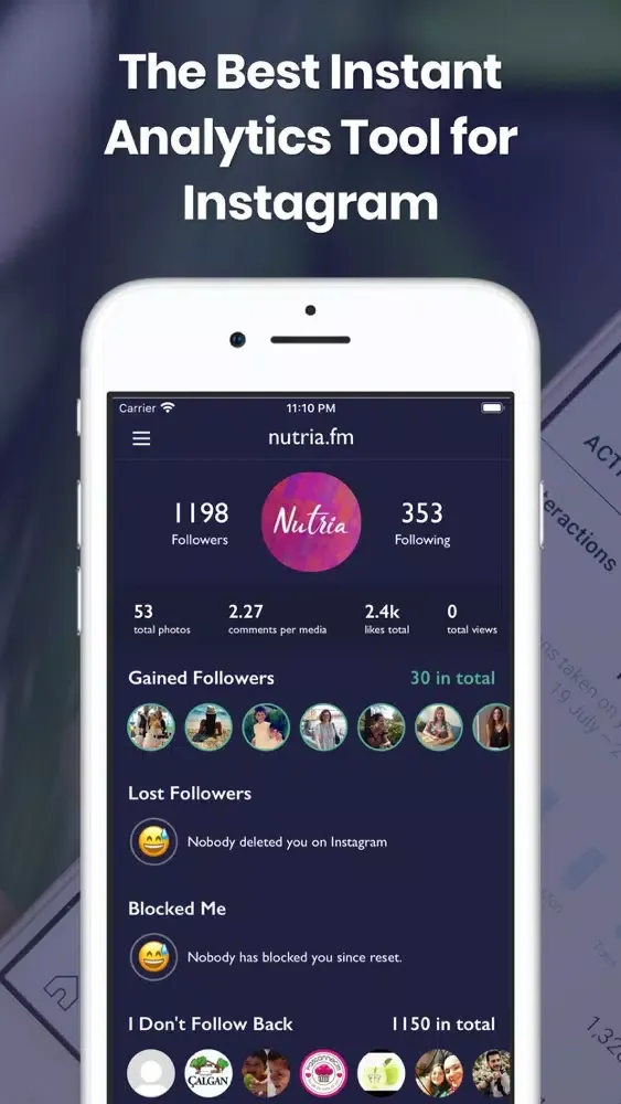Socialkit for Instagram سکرین شاٹس