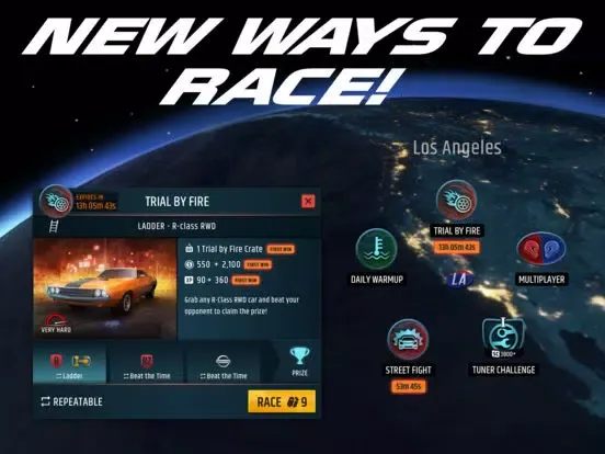 Ảnh chụp màn hình của Racing Rivals iPad 