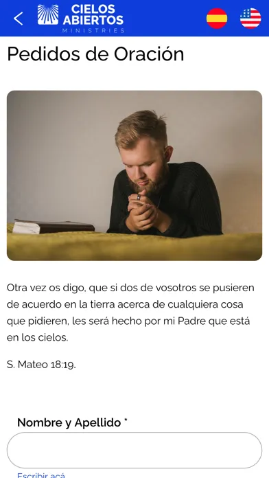 Cielos Abiertos Ministries應用截圖