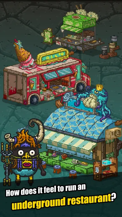 Capturas de tela do Monster Chef
