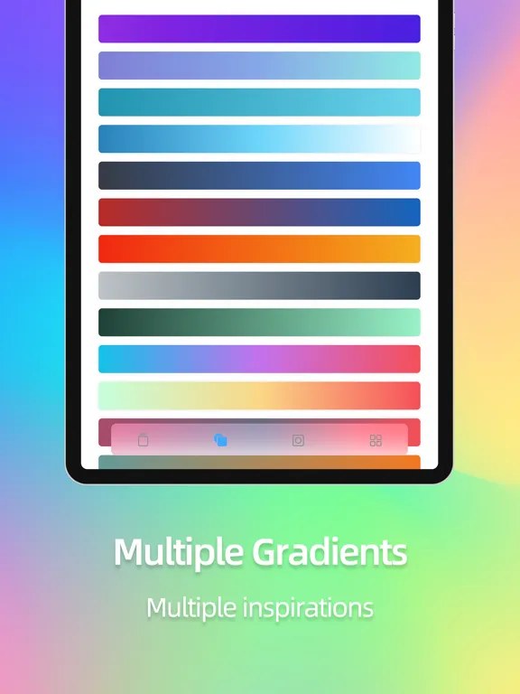 Capturas de tela do Color Palette - Color schemes iPad 