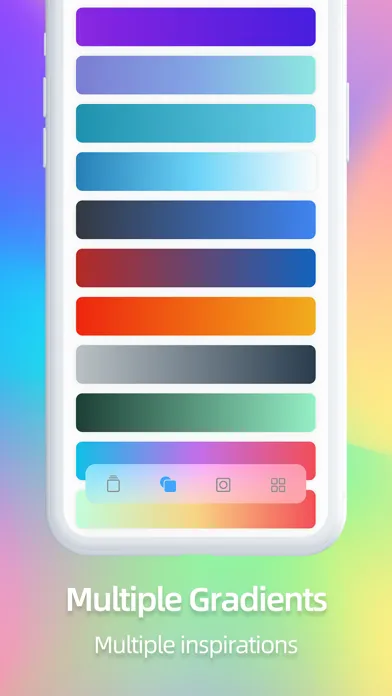 Capturas de tela do Color Palette - Color schemes