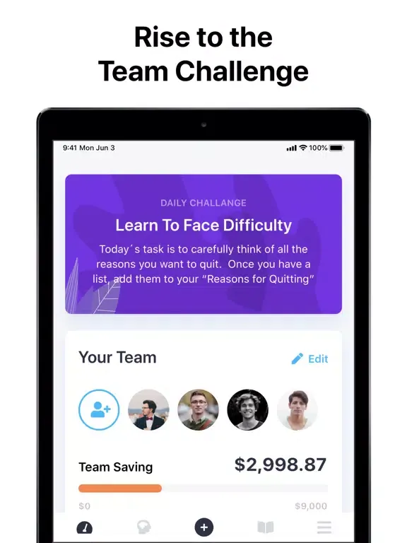 تصاویر Cigano: Quit Smoking Challenge iPad 