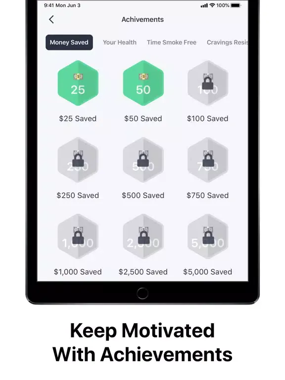 تصاویر Cigano: Quit Smoking Challenge iPad 