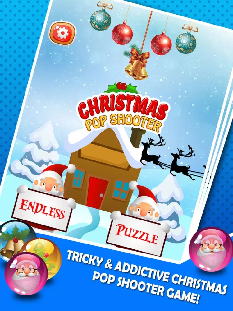 تصاویر Christmas Pop Shooter iPad 