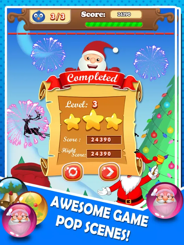 تصاویر Christmas Pop Shooter iPad 