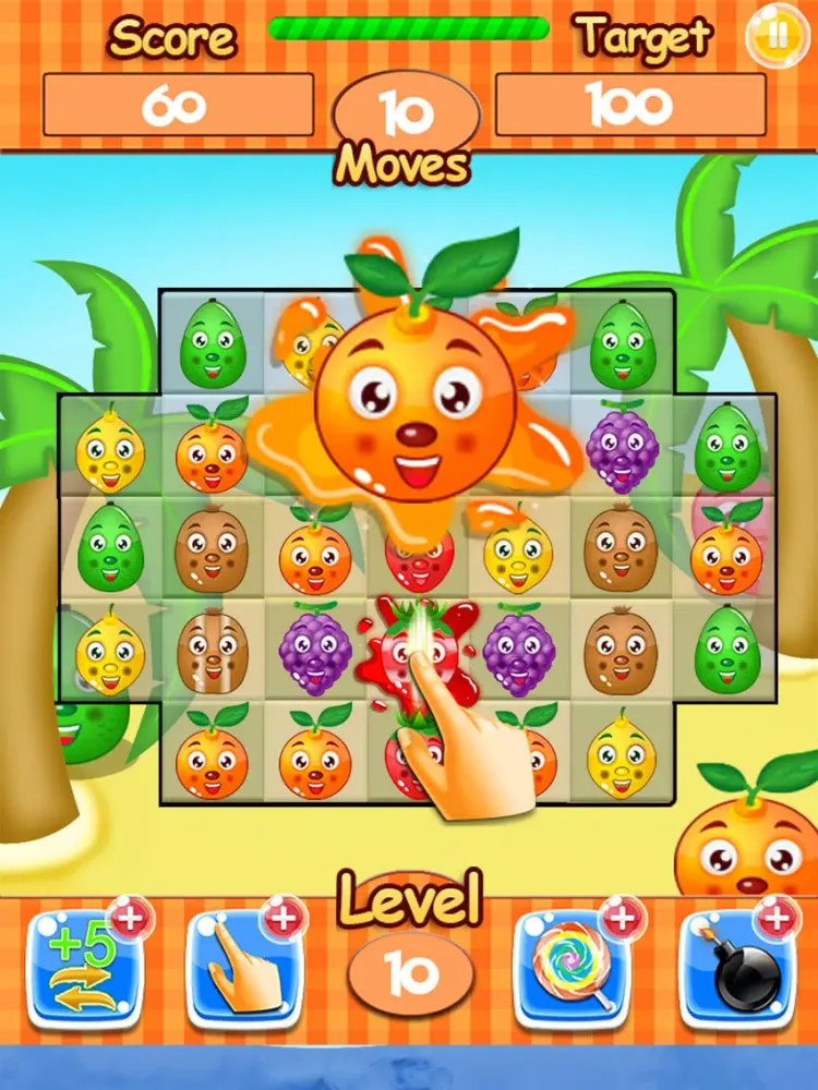 تصاویر Fruit Squad Saga iPad 