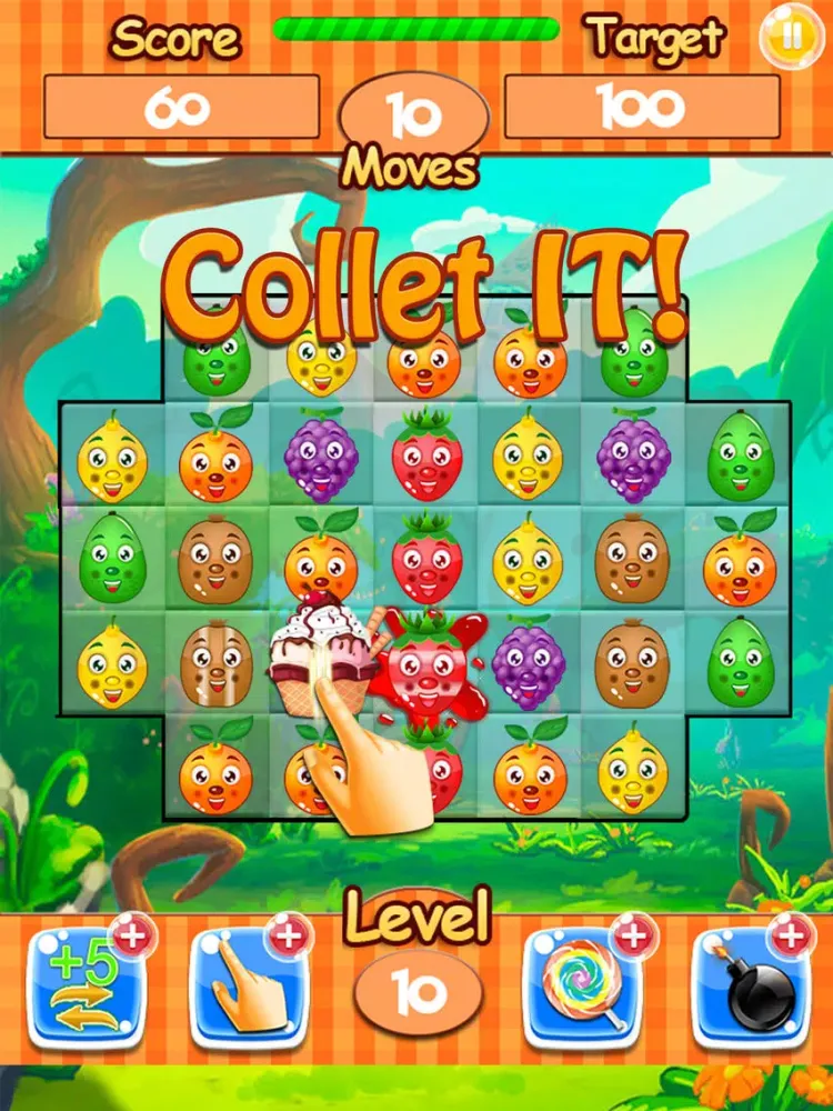تصاویر Fruit Squad Saga iPad 