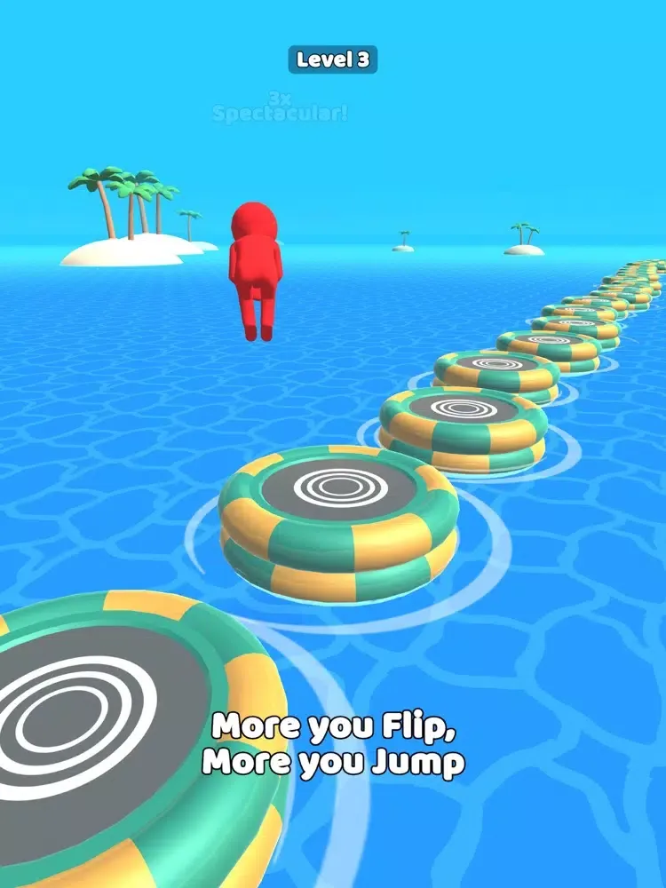 تصاویر Flip Jump Run iPad 