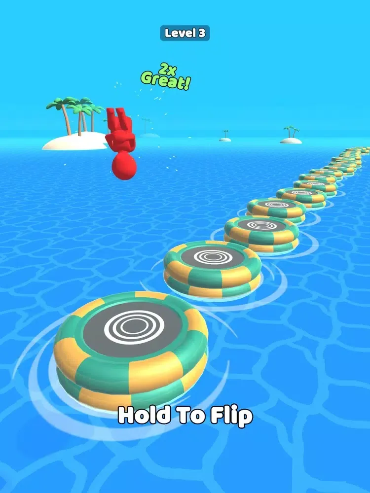 تصاویر Flip Jump Run iPad 