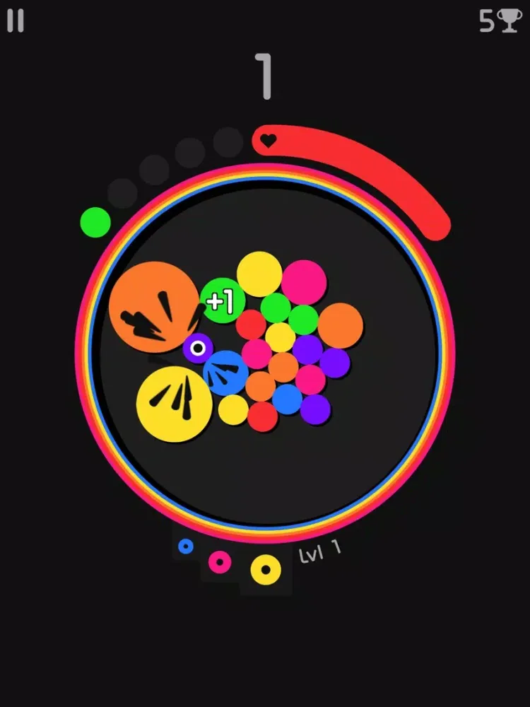 Captures d'écran de Gravity Balls Shooter iPad 