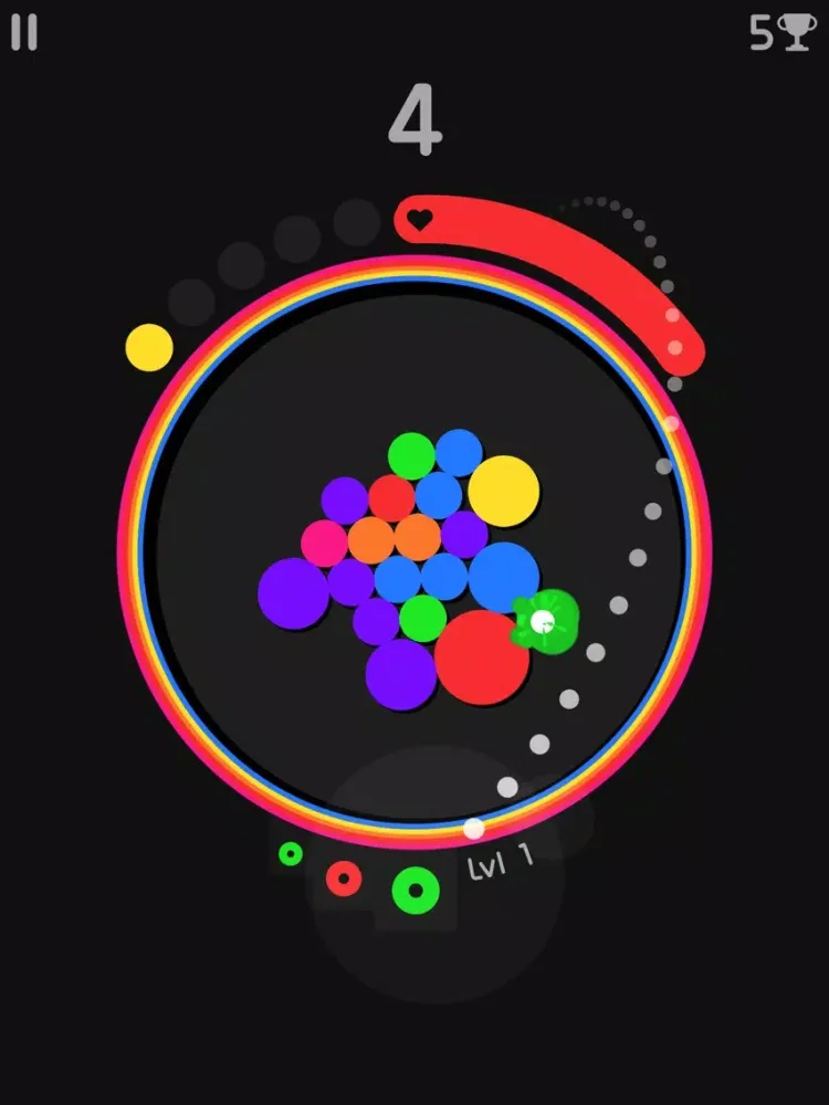 Captures d'écran de Gravity Balls Shooter iPad 