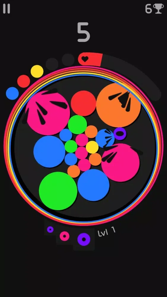 Captures d'écran de Gravity Balls Shooter