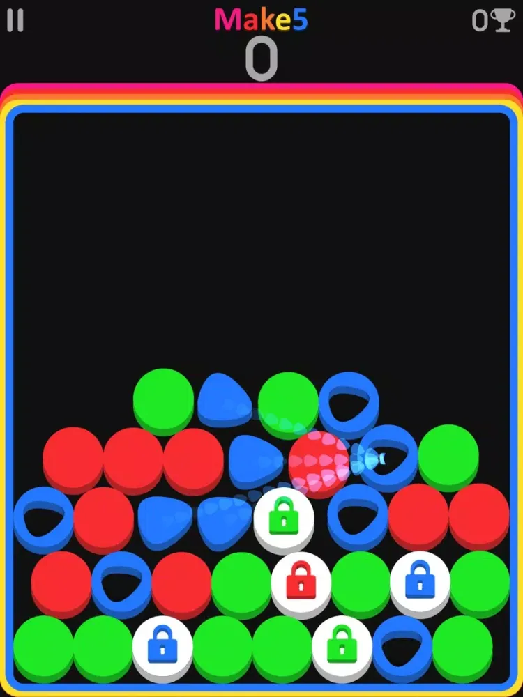 Ảnh chụp màn hình của Make Five! iPad 