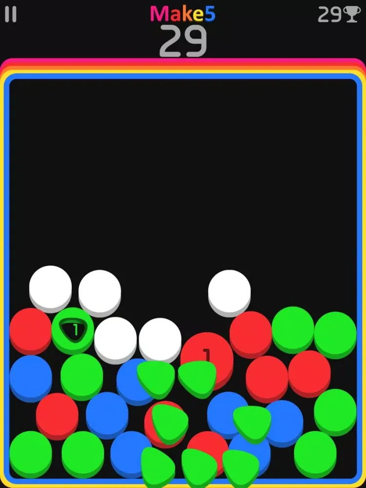 Ảnh chụp màn hình của Make Five! iPad 